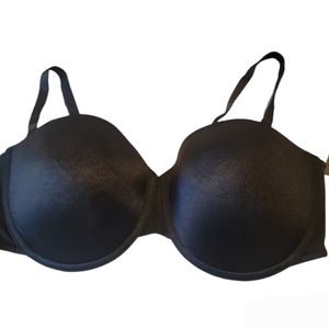 LACE TRIM DREAMFIT BLACK LIFTING PLUNGE BRA SIZE 38 DD NWT LACE TRIM DREAMFIT BLACK LIFTING PLUNGE BRA SIZE 38 DD NWT